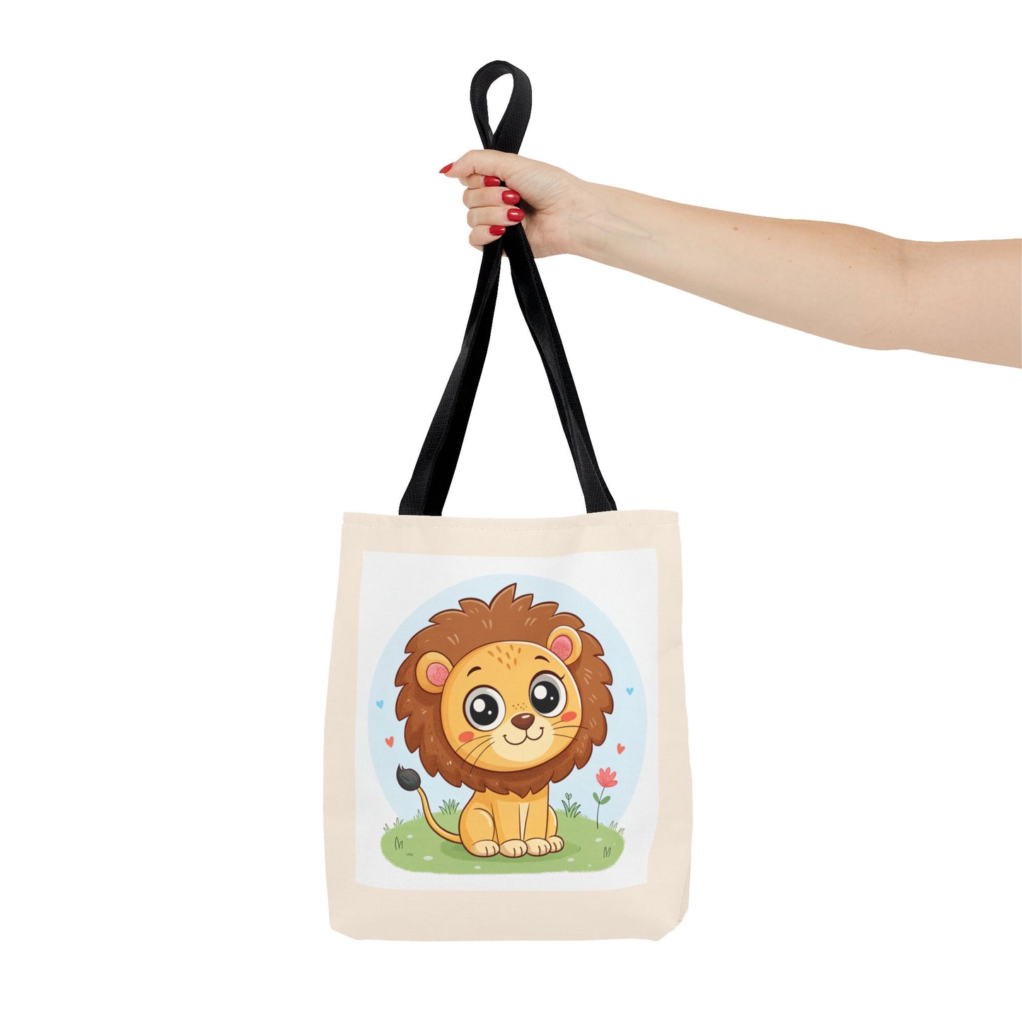 Design IA: lion cartoon cute