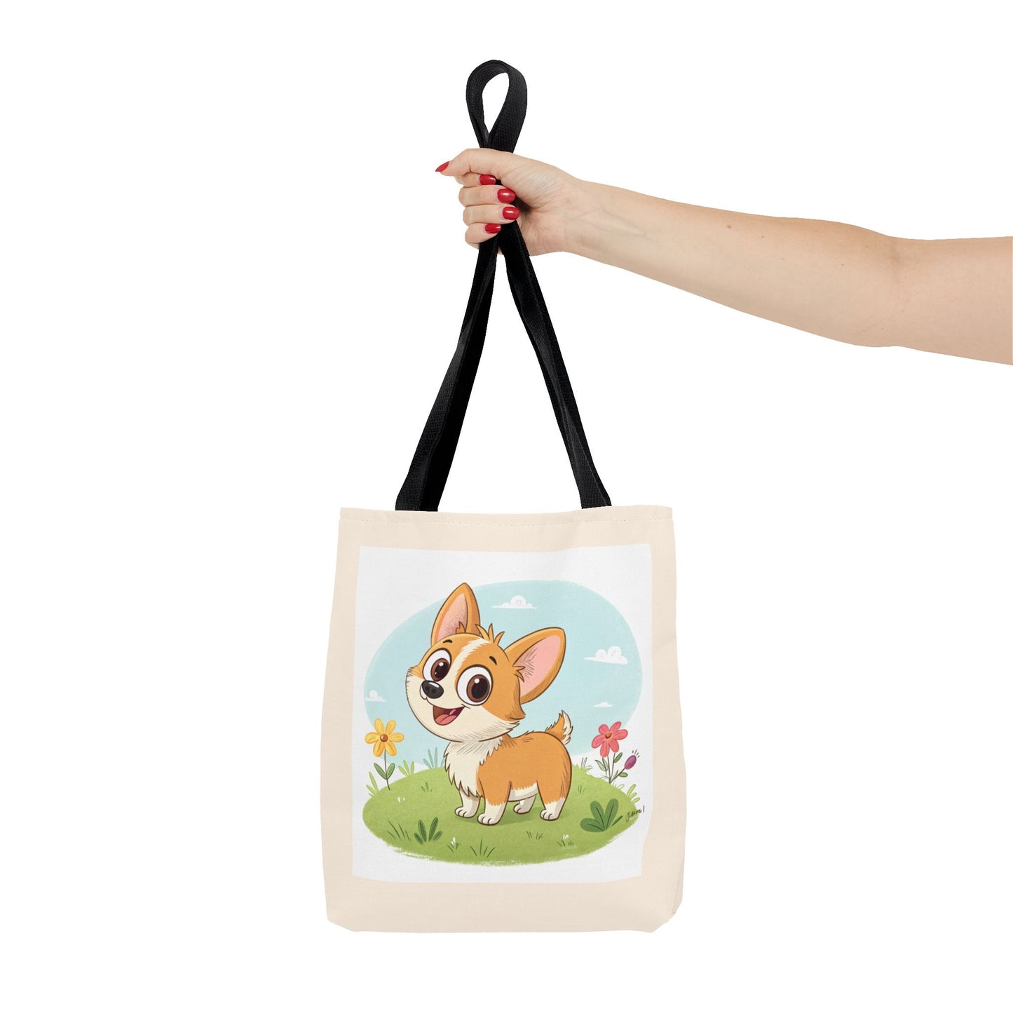 Design IA: Chien mignon en cartoon