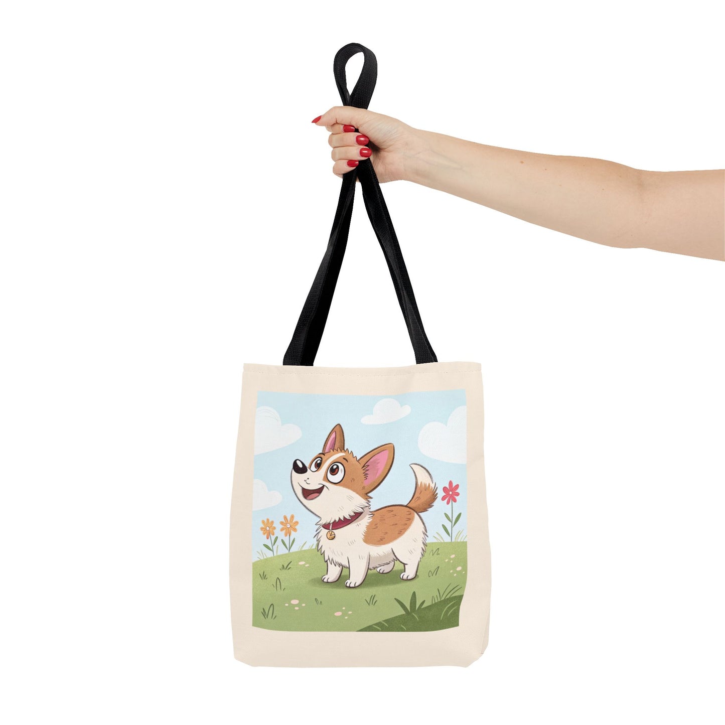 Design IA: Chien mignon en cartoon