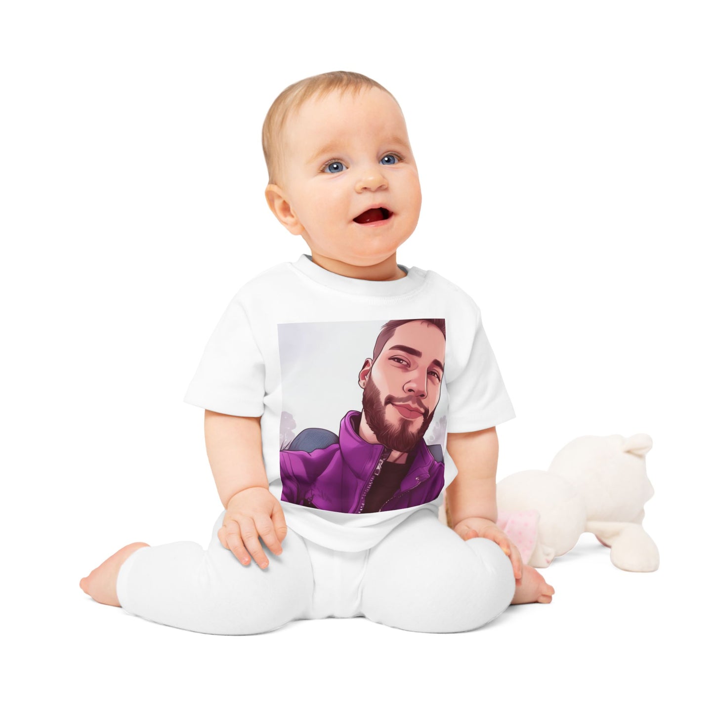 Drawbly • Baby T-Shirt (White)