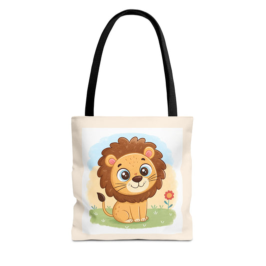 Design IA: lion cartoon cute