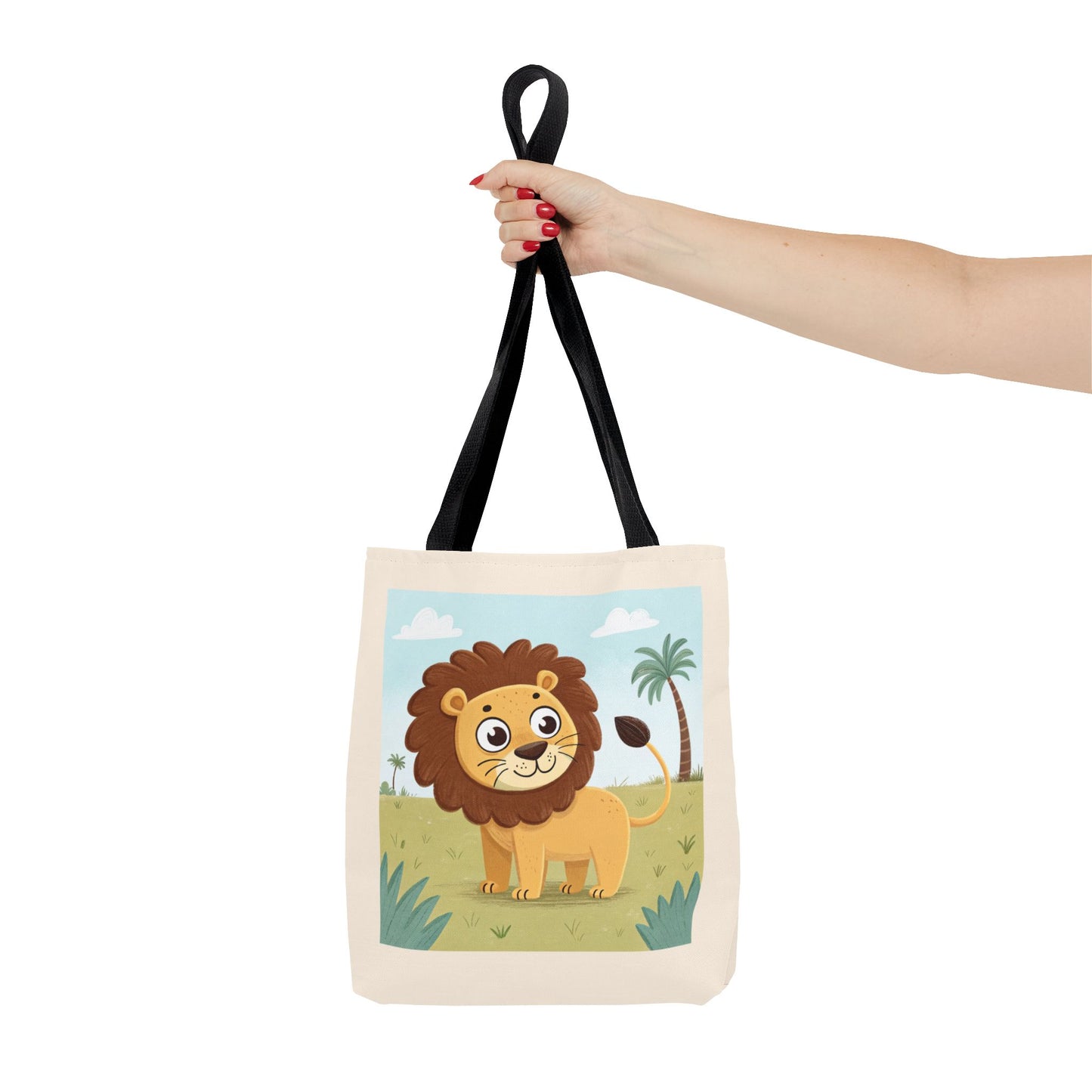Design IA: lion cartoon
