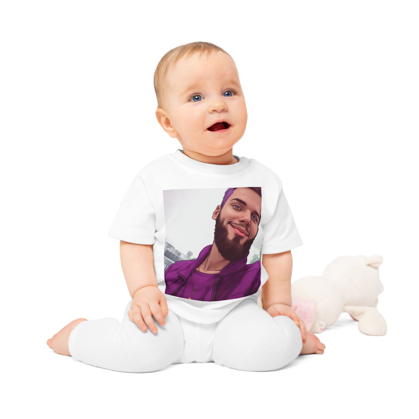 Drawbly • Baby T-Shirt (White)